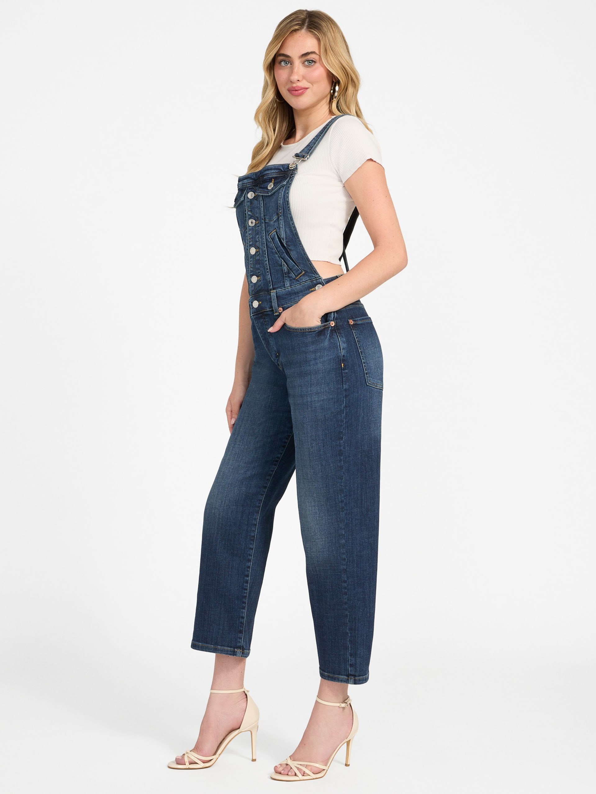 Macacão jeans casual
