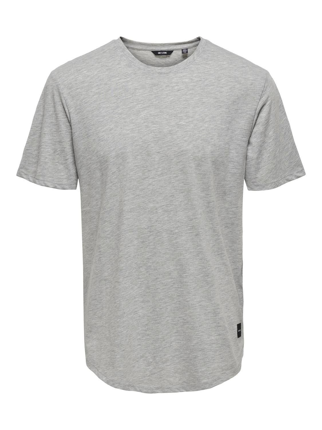 ONSMATT T-shirt Light Grey Melange