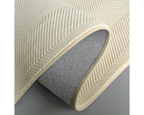 Nela Linos vloerkleed, beige, 80x150 cm