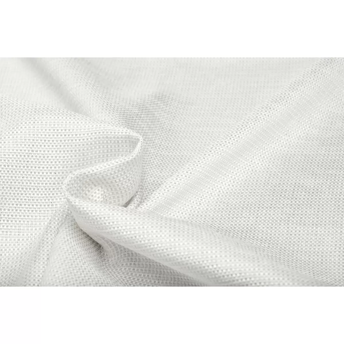 Nachtvorhang Bicolor weiss