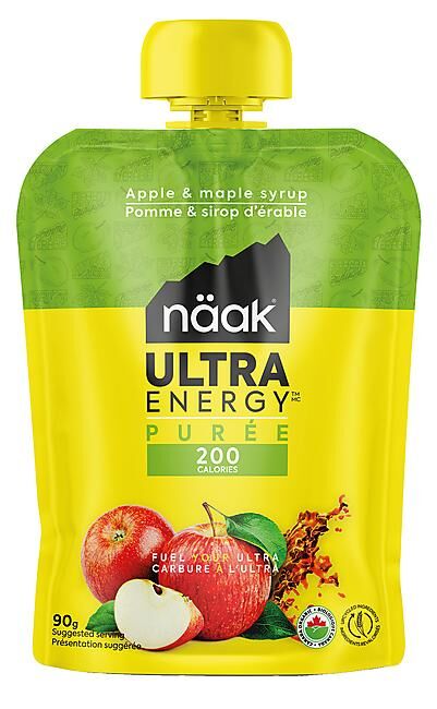 NAAK - PUREE ULTRA ENERGY POMME - SIROP D'ERABLE