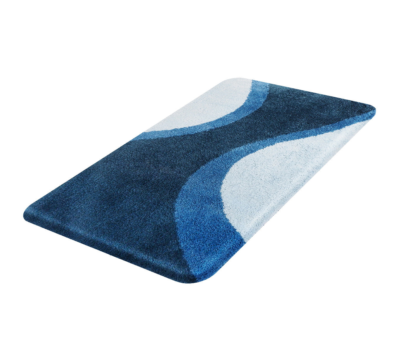 Dutch House Badmat Metz 60x90cm - blauw