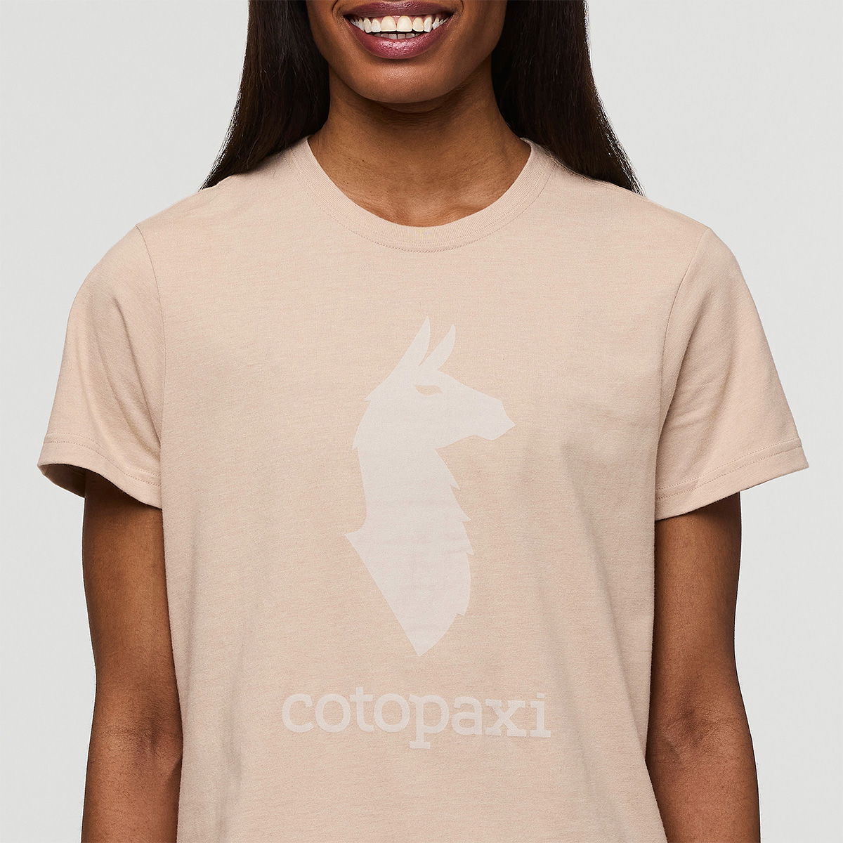 Cotapaxi Llama T-shirt, dame (Oatmeal)