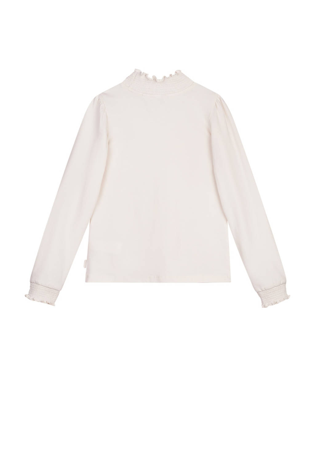 Moodstreet longsleeve Laure met printopdruk offwhite