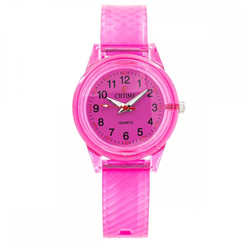 Montre Femme CHTIME bracelet Plastique Rose