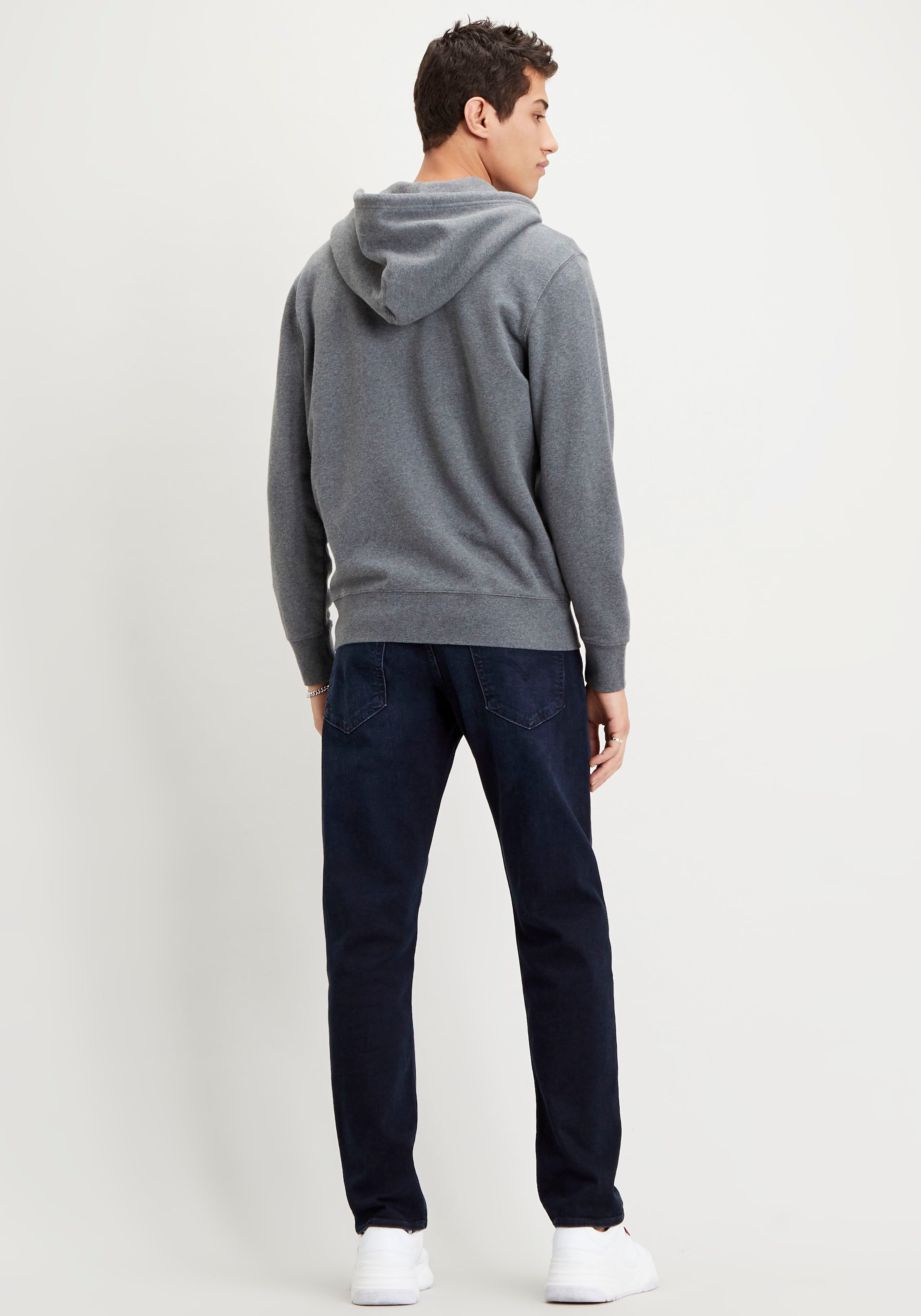 Levi's® Kapuzensweatjacke »NEW ORIGINAL ZIP UP«, mit Logo-Stickerei und Kängurutasche