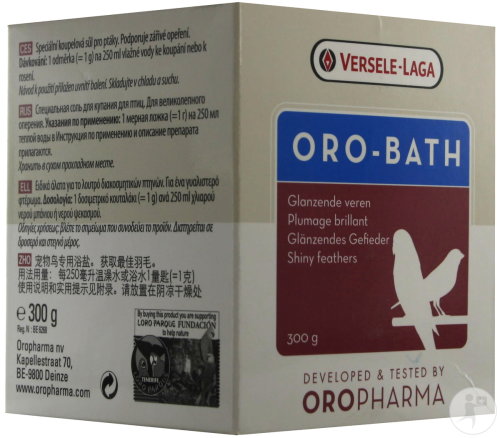 Oropharma Oro-Bath Sel De Bain Plumage Brillant 300g