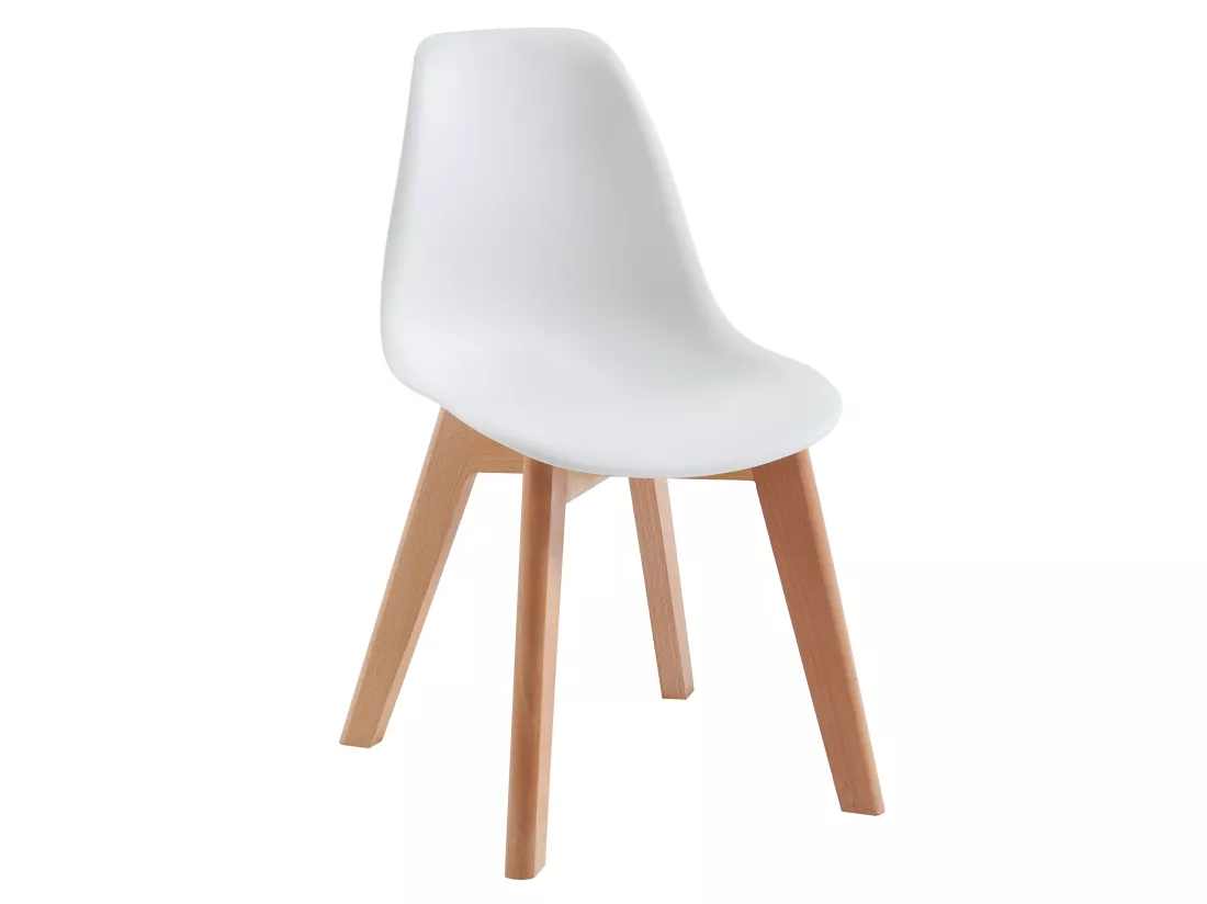 Ensemble table enfant LOULOUNE + 2 chaises LILINOU - Blanc