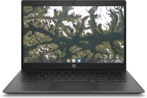 HP Chromebook 14 G6 - Intel Celeron - N4020 / op til 2.8 GHz - Chrome OS - UHD Graphics 600 - 4 GB RAM - 32 GB eMMC - 14