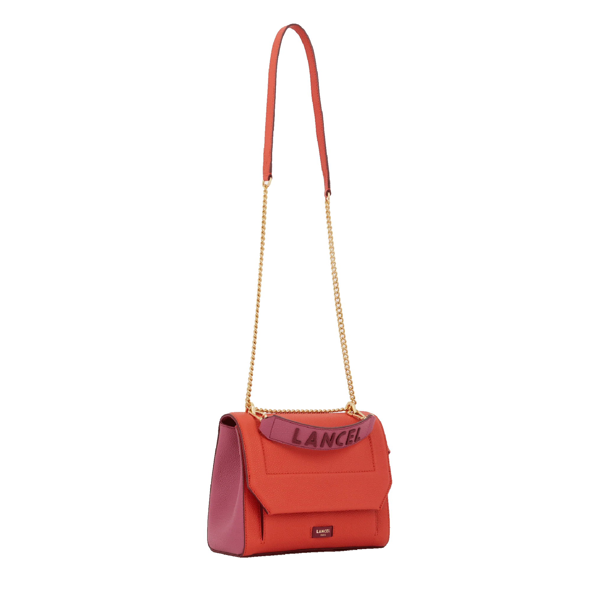 Sac rabat S Ninon de Lancel-MULTICO CERISE