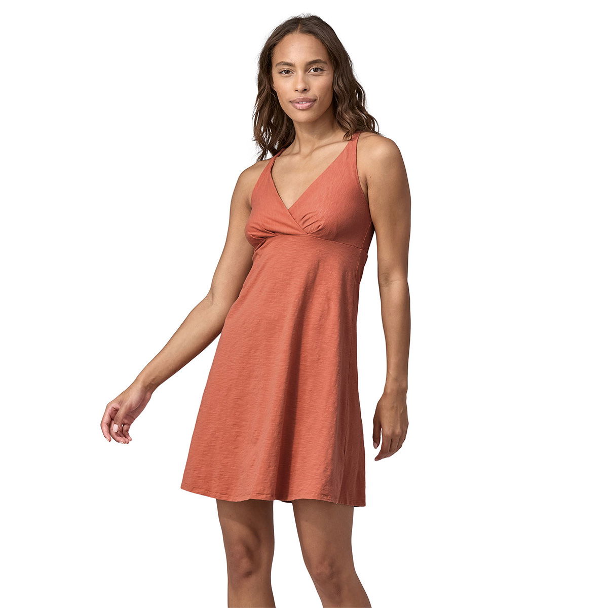 Patagonia Amber Dawn Dress, dame (Sienna Clay)