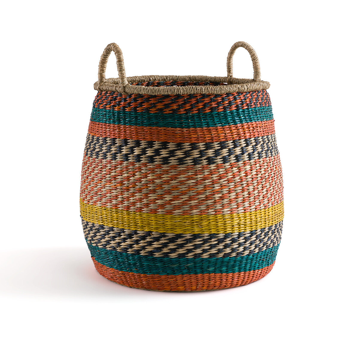 LA REDOUTE INTERIEURS<br>Cesta multicolorida em herbário, Bali