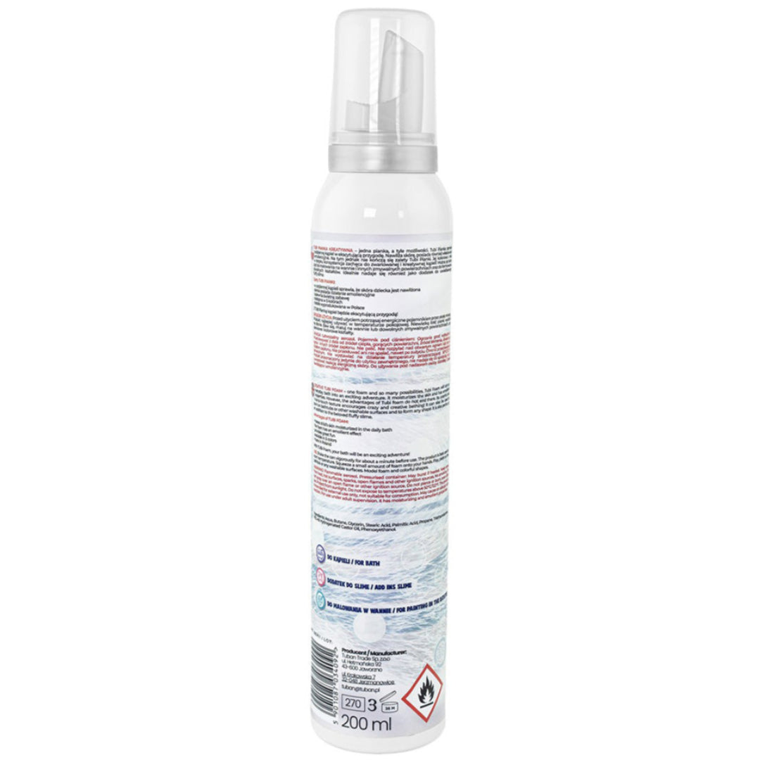tuban tubi foam - white mia - 200 ml