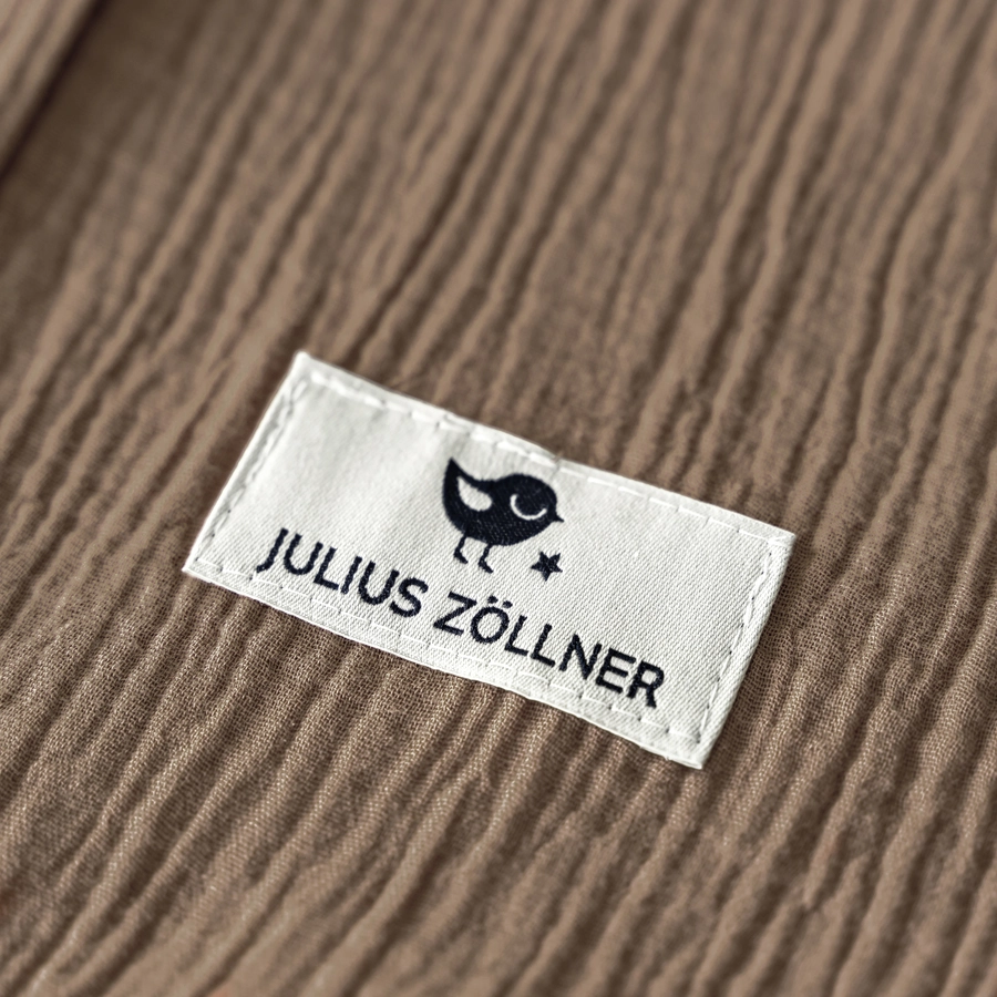 JULIUS ZÖLLNER Schlafsack Musslin nougat