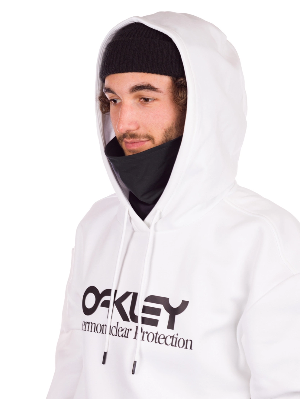 Oakley Rider Long 2.0 Shred Hoodie white/black