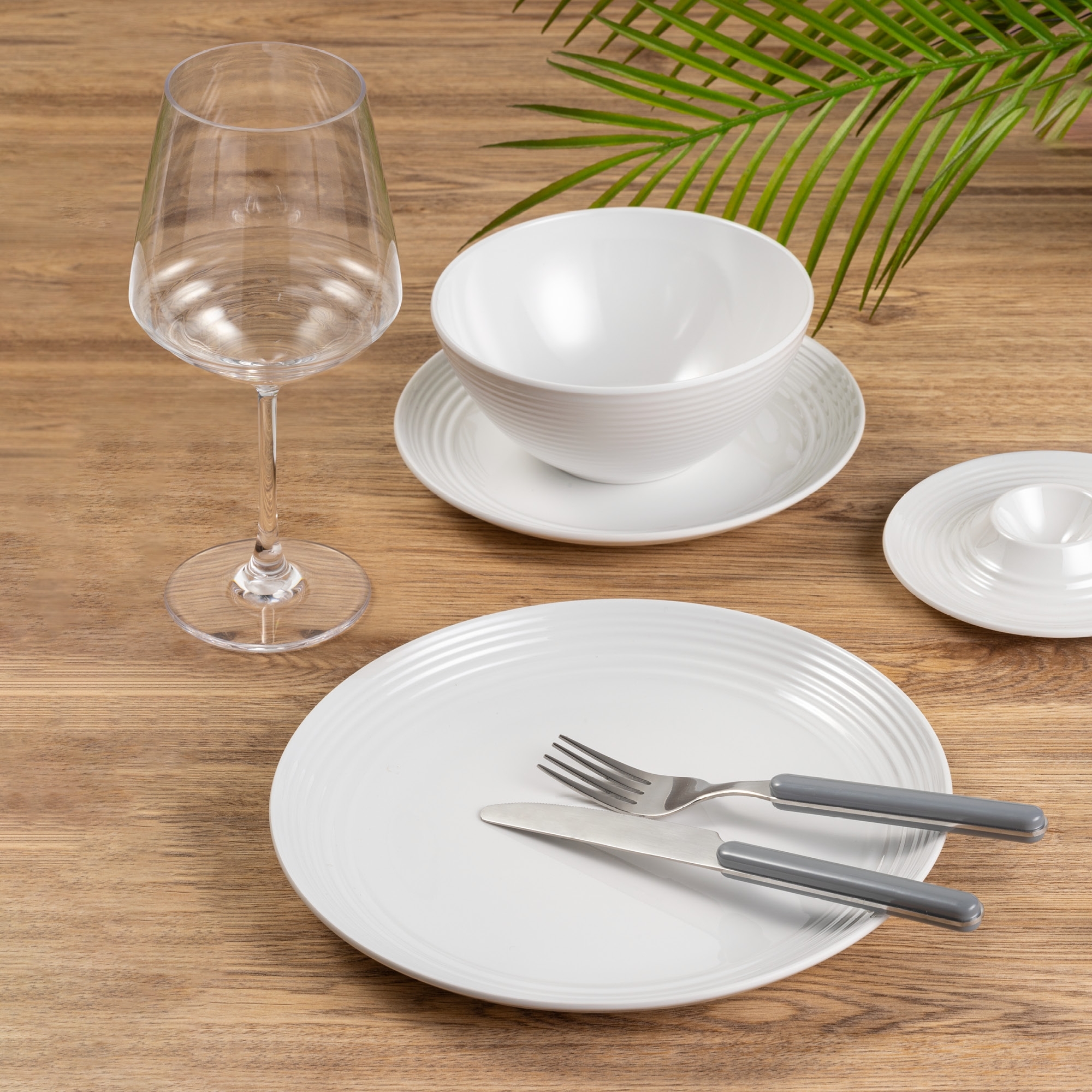 Brunner Tete-a-Tete Geschirr-Set 8-tlg. spherica für 2 Personen