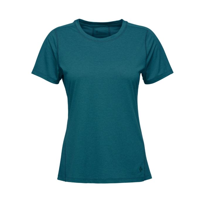 Black Diamond Dame T-shirts Lightwire SS Tech Tee Blå