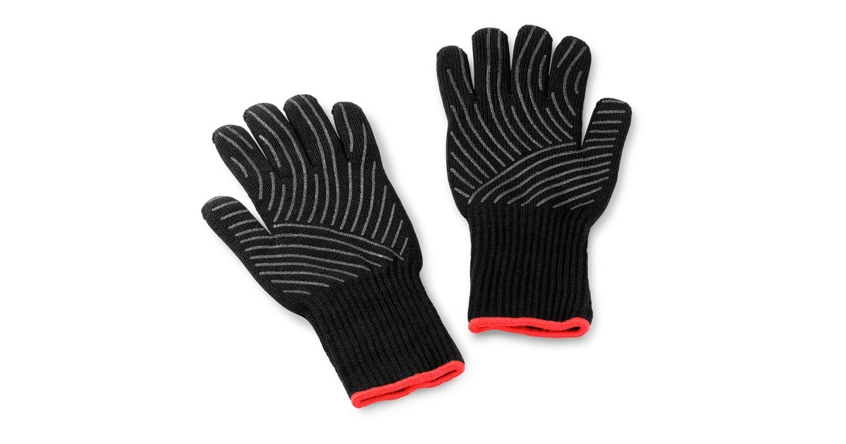 WeberPremium handschoenen  (Zwart, Maat L/XL)