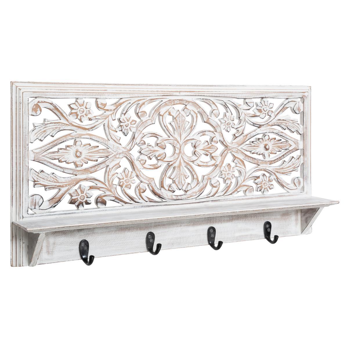 PATERE ETAGERE 61X8X30CM