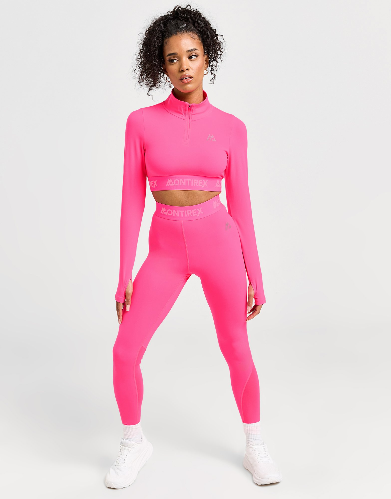 MONTIREX Crop Top Zippé Icon Femme