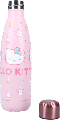 Hello Kitty Vannflaske 700ml Thirsty For More, Rosa