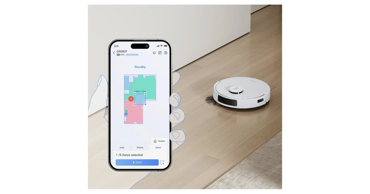 ECOVACSDeebot N20 Pro plus robotstofzuiger  (Wit)