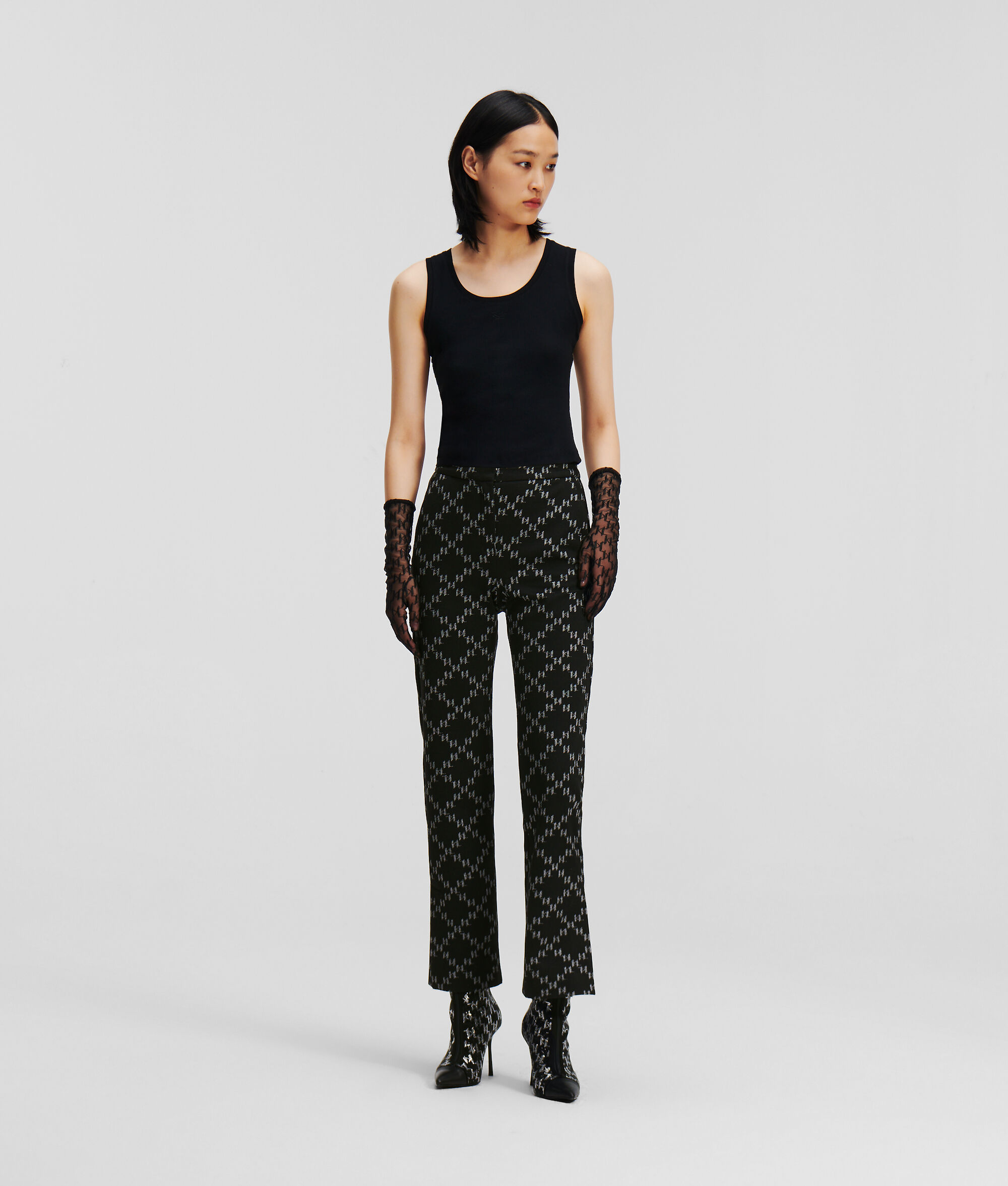 PANTALON EN PUNTO KL MONOGRAM