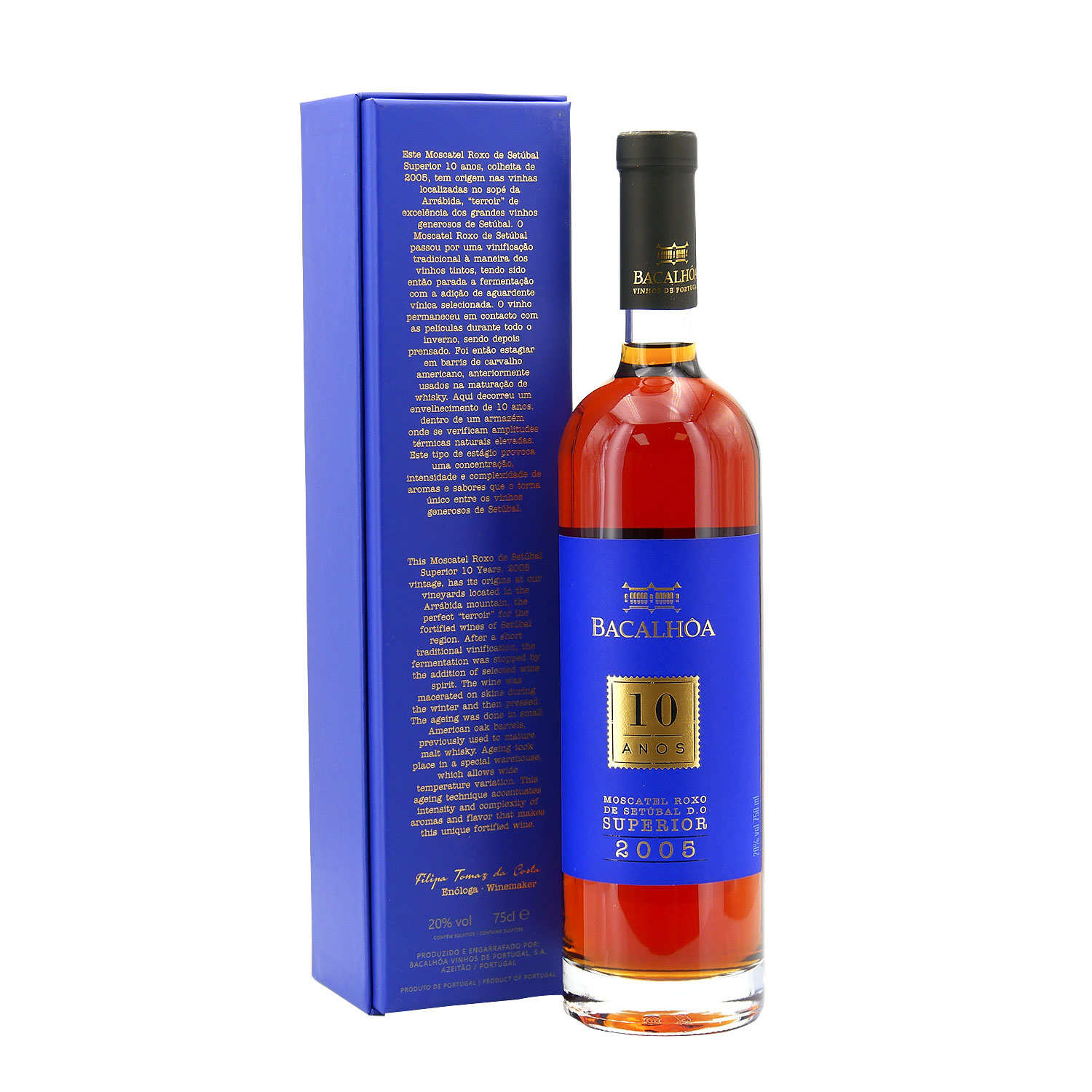 Moscatel roxo de Setubal - Vin doux du Portugal - Bacalhoa