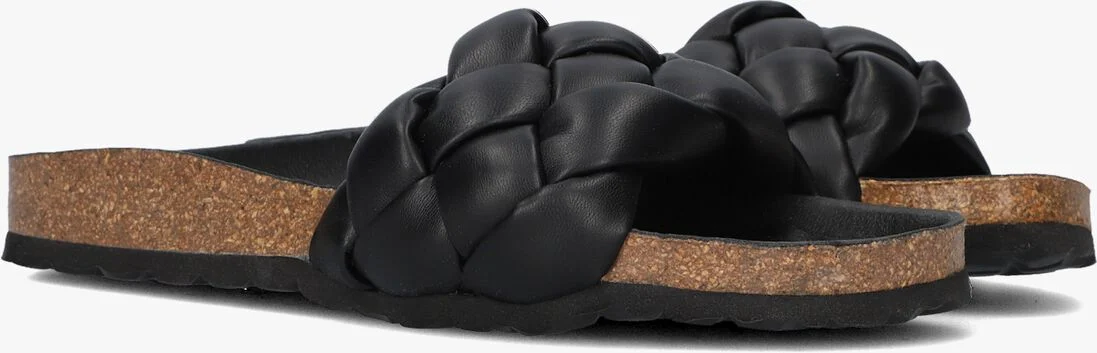 VERBENAS zwarte verbenas slippers rai