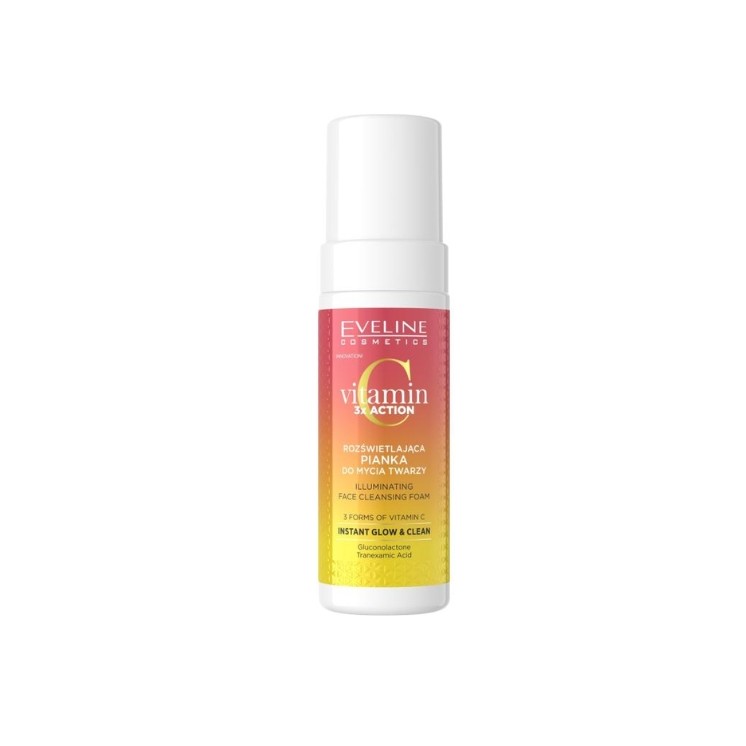 Eveline Vitamin C 3x Action Aufhellender Gesichtsreinigungsschaum 150 ml