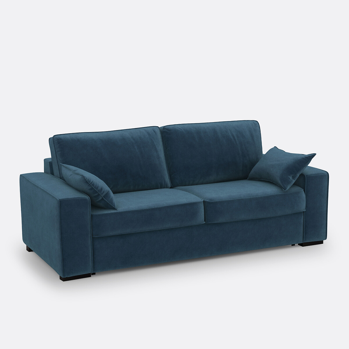 LA REDOUTE INTERIEURS<br>Sofá-cama de veludo, Bultex Cécilia