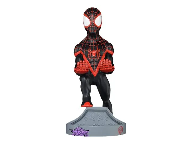 Exquisite Gaming Cable Guys Marvel Spider-Man Miles Morales - Skrivebordsstander for spilcontroller, mobiltelefon