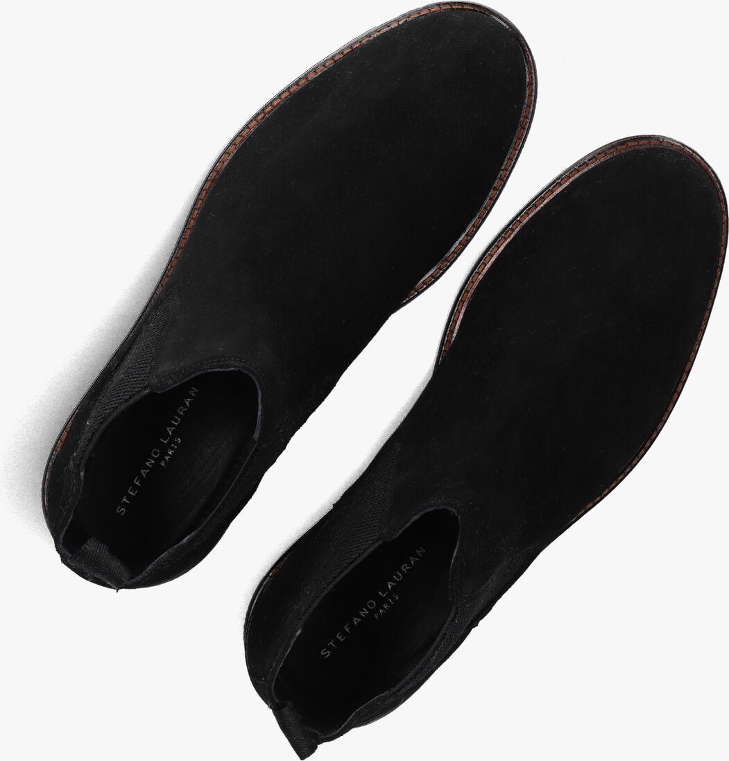 zwarte stefano lauran chelsea boots 92903