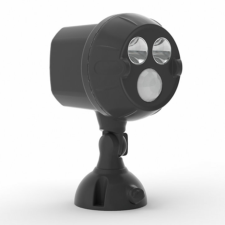 2 projecteurs extérieurs LED 400 lm IP66 noir 17,8 x 17 cm Mr Beams