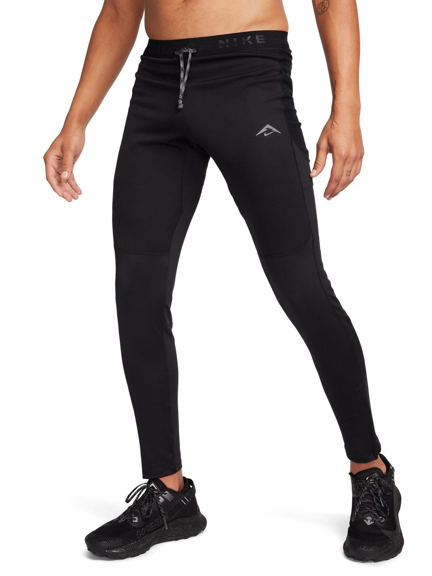 Lunar Ray Winterized Running Tights Herre 010/Black/Black/White