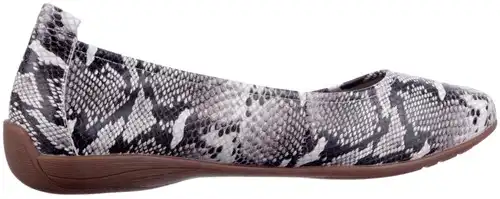 Seibel taupe phyton 74801 - maat 44 ballerina taupe phyton - maat 44 Calandschoen