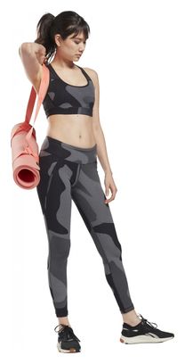 Collant 3/4 Femme Reebok Lux Noir
