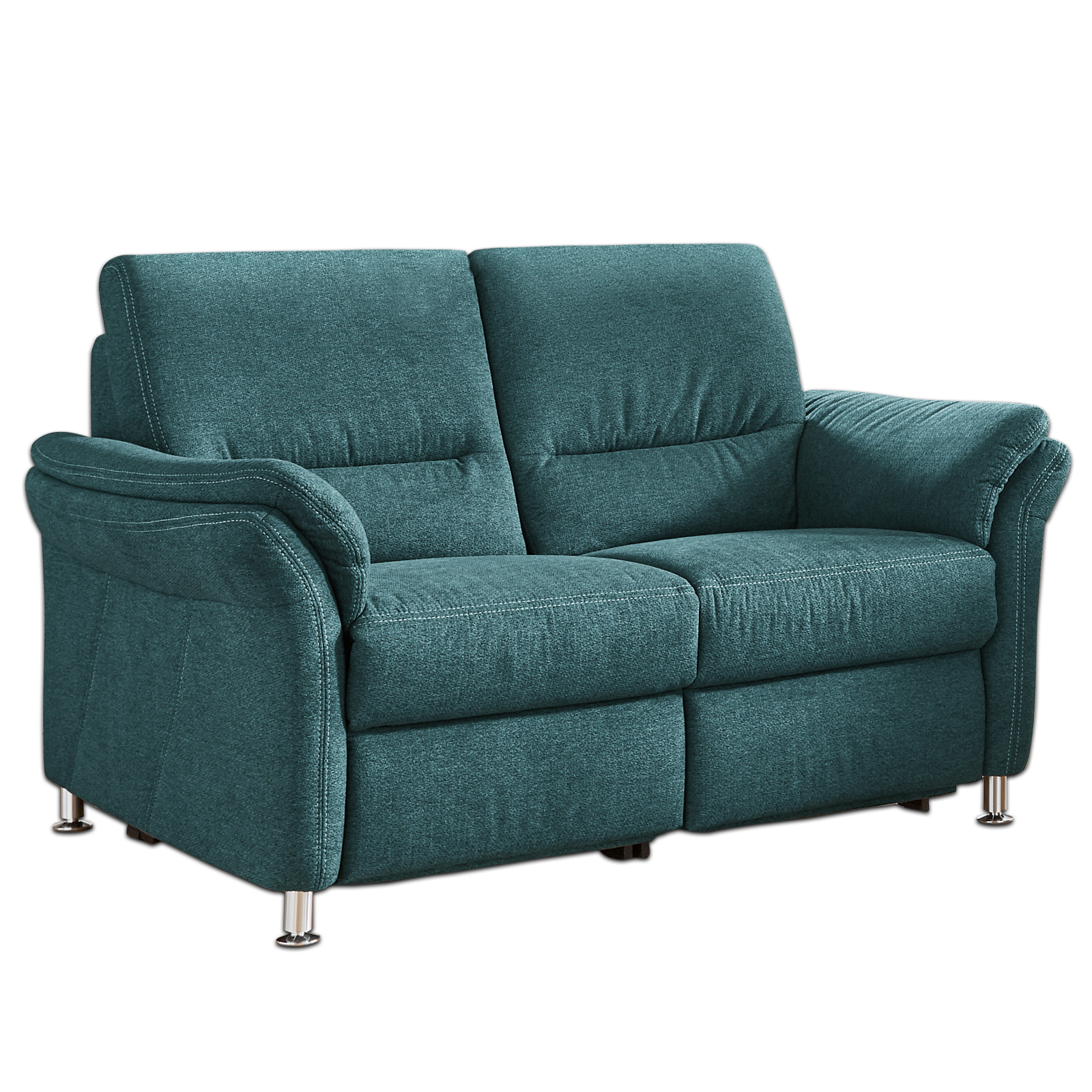 polsterpower 2-Sitzer-Sofa - petrol - Basismodell