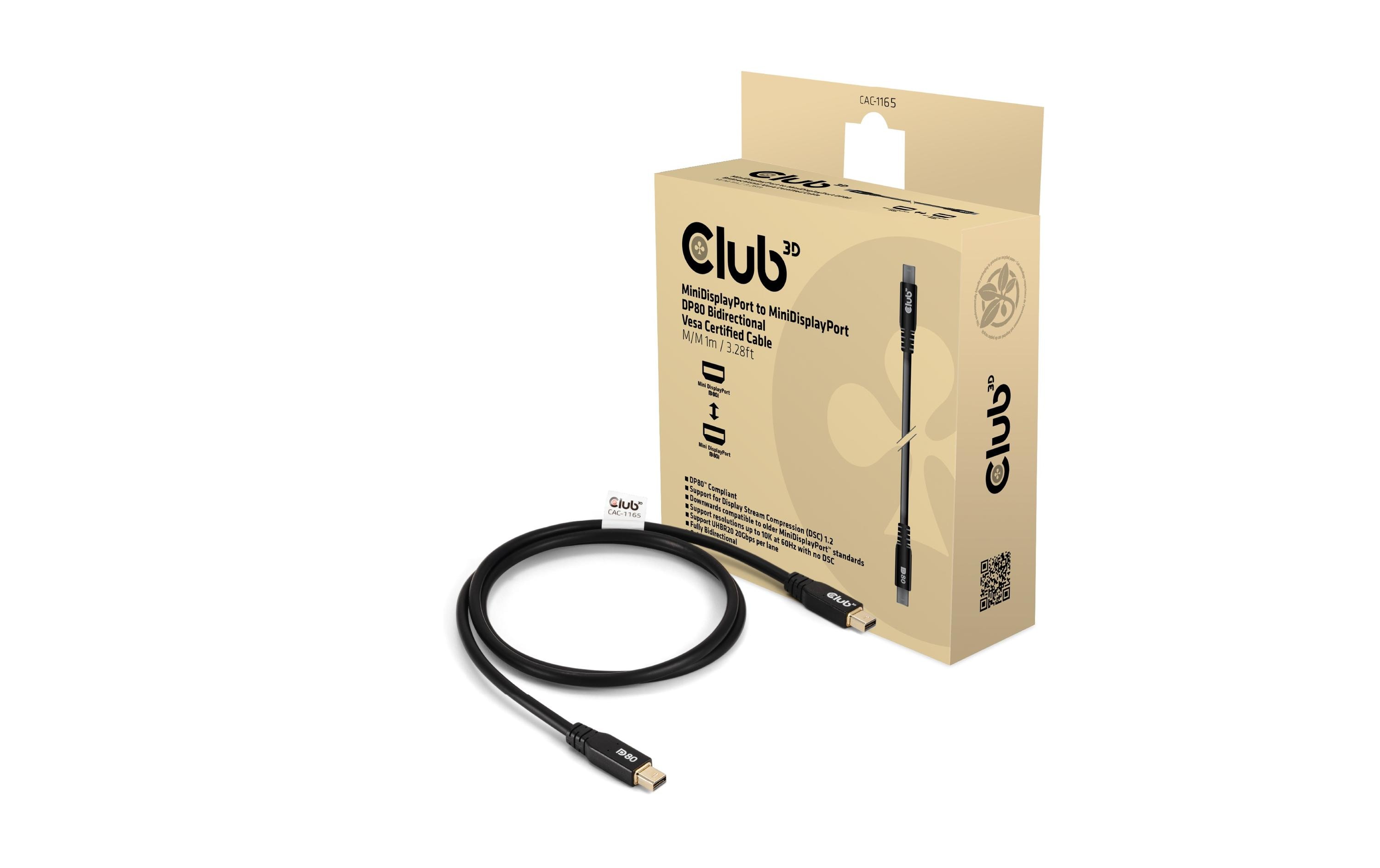 Kabel CAC-1165 Mini-DisplayPort - Mini-DisplayPort, 1 mMiniDisplayPort auf MiniDisplayPort
