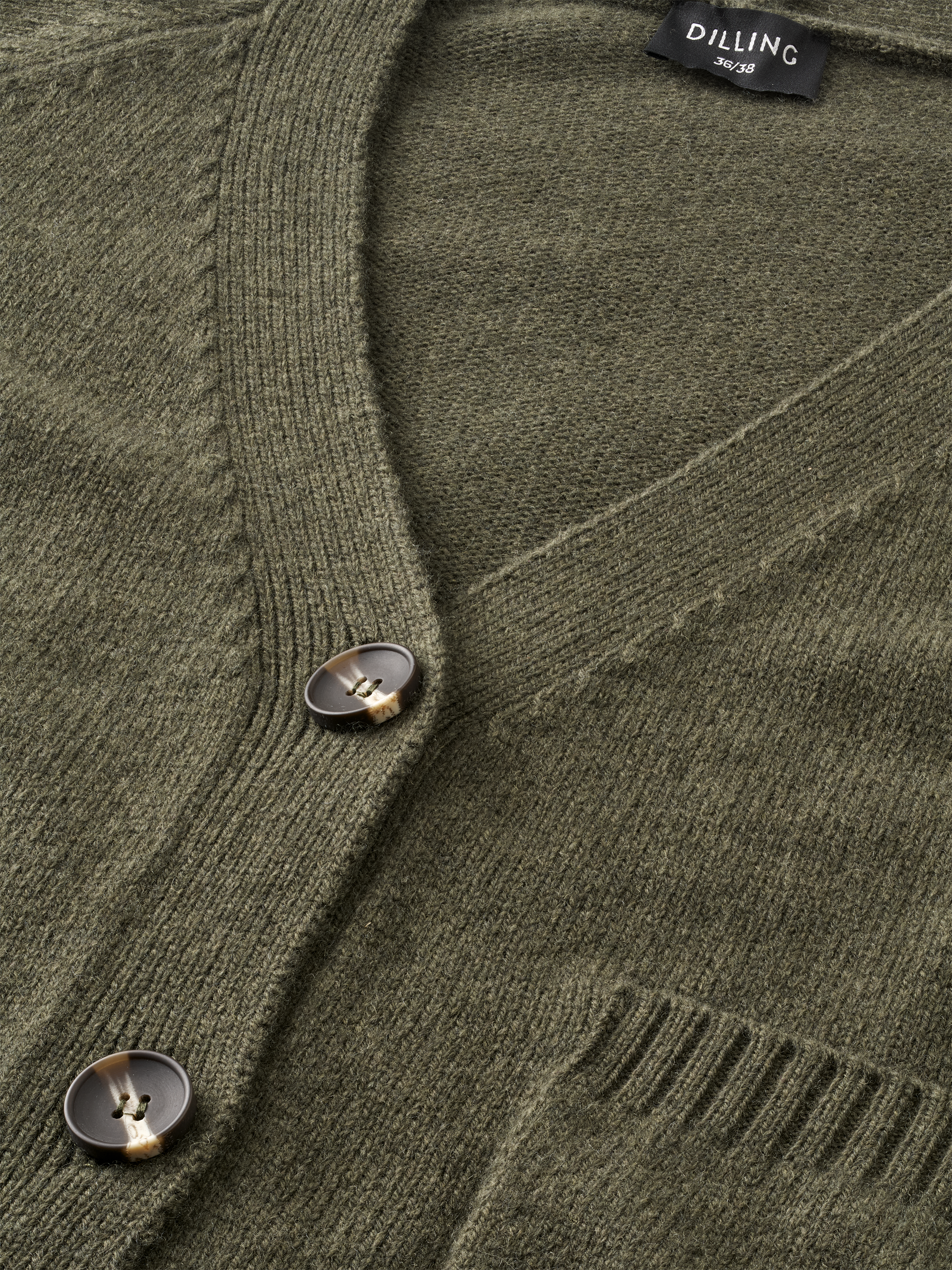 Boxy cardigan in lamswol voor dames - Gratis Verzending
