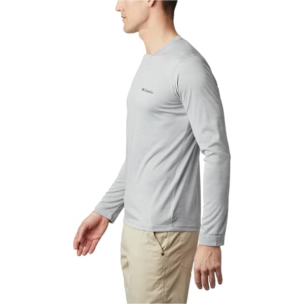 T-shirt randonnée COLUMBIA ZERO RULES LONG SLEEVE SHIRT COLUMBIA GREY HEATHER