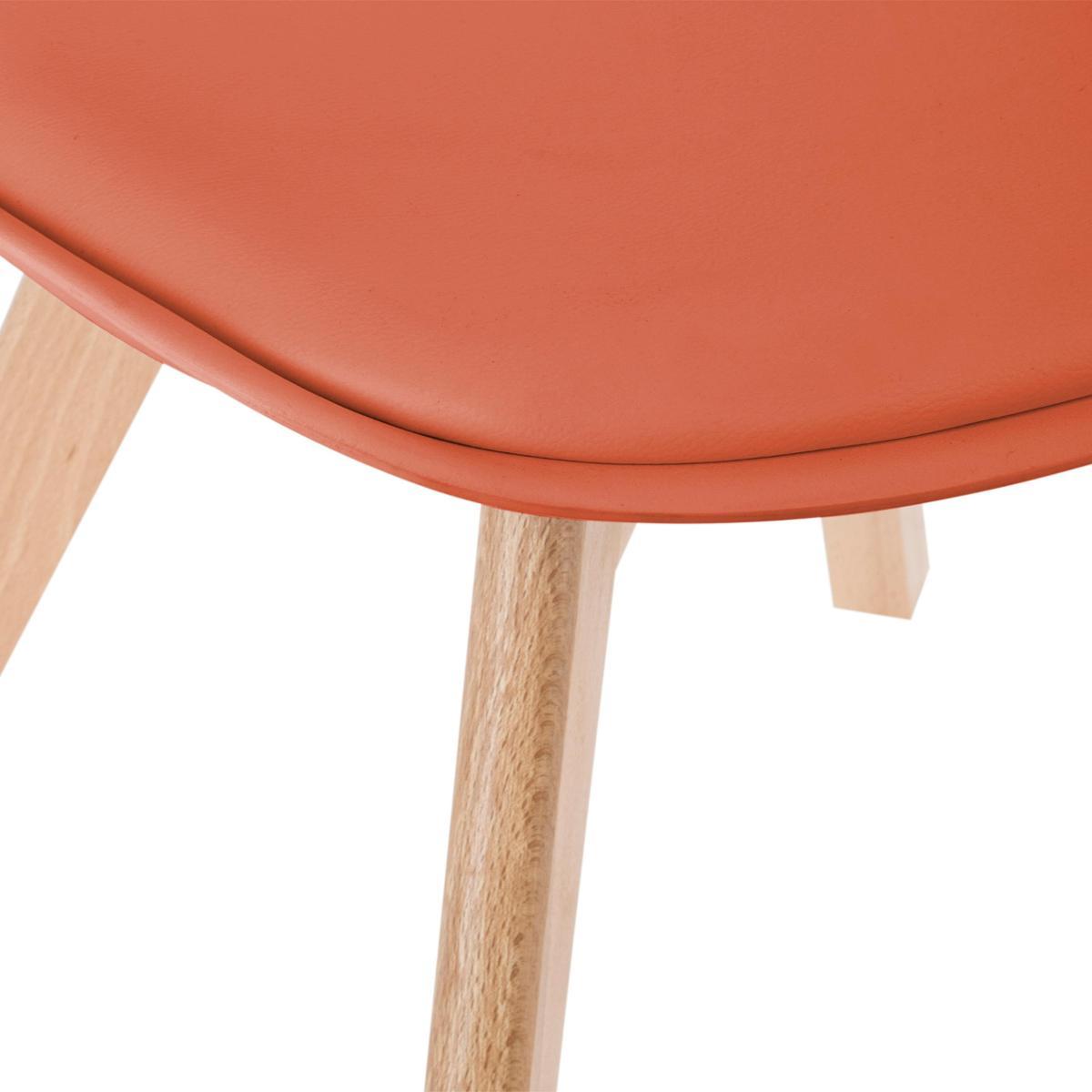 CHAISE DINER TERRACOTTA BAYA