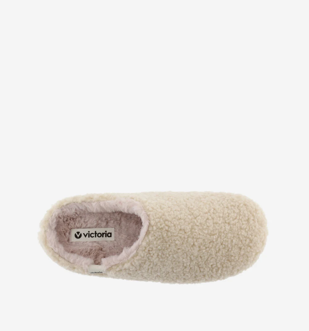 NORTE PEAU DE MOUTON Pantoufles pour femmes peau de mouton BEIGE