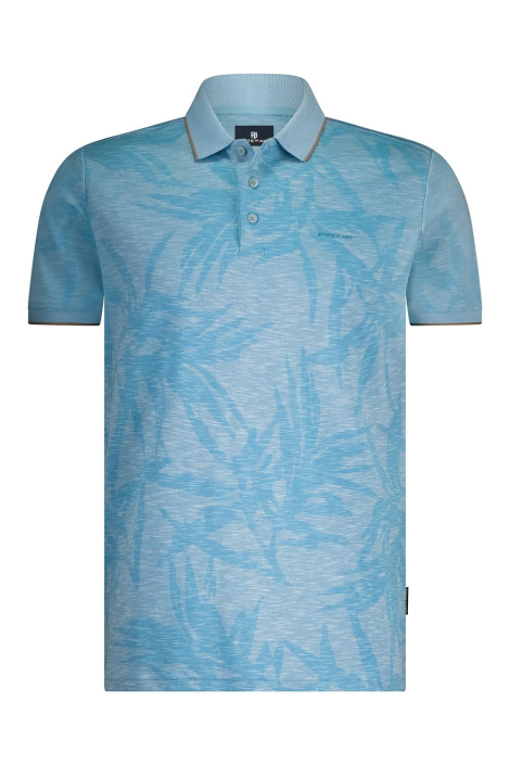 State of Art blauwe heren polo