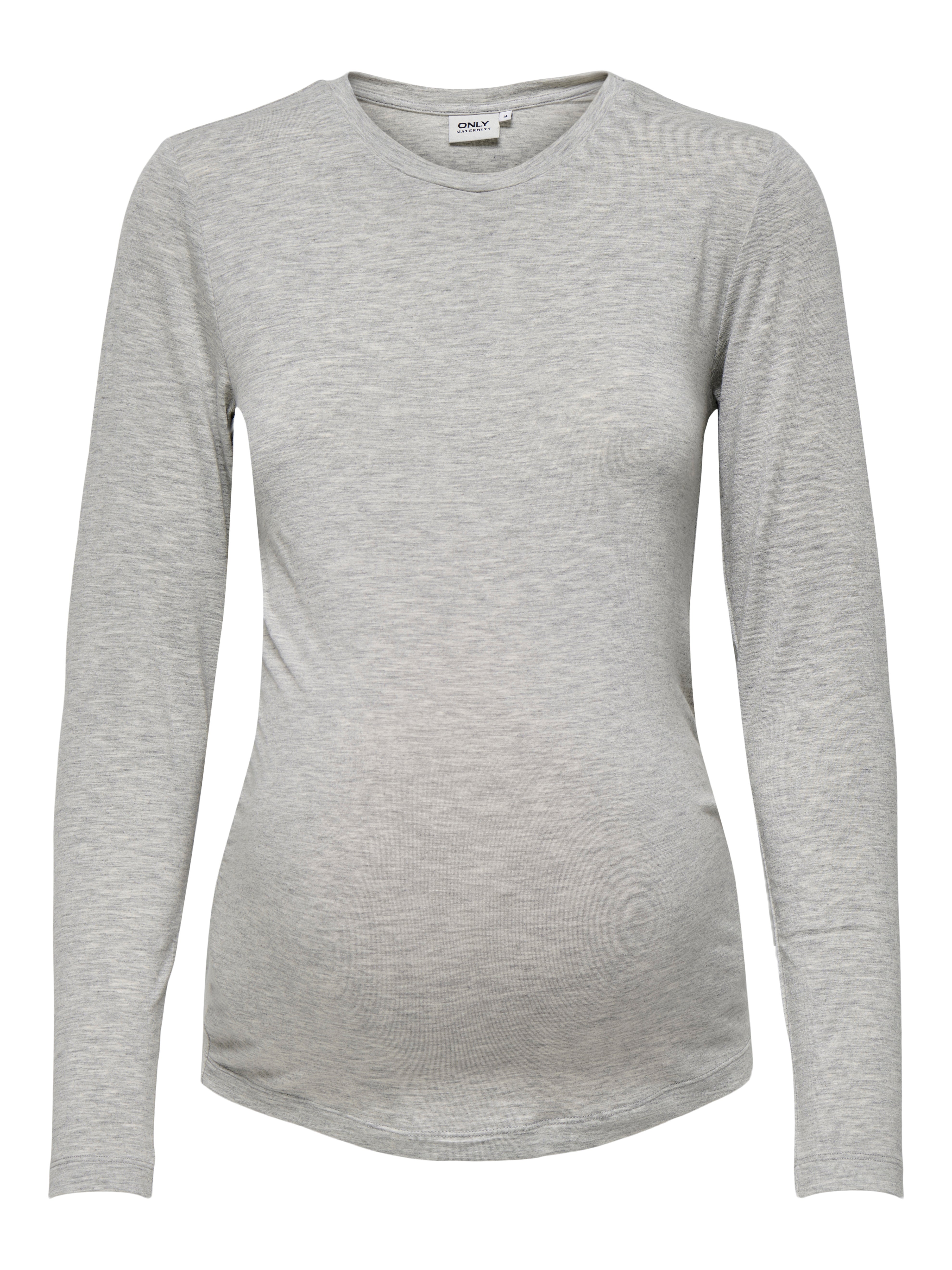 OLMSIGRID Top Light Grey Melange