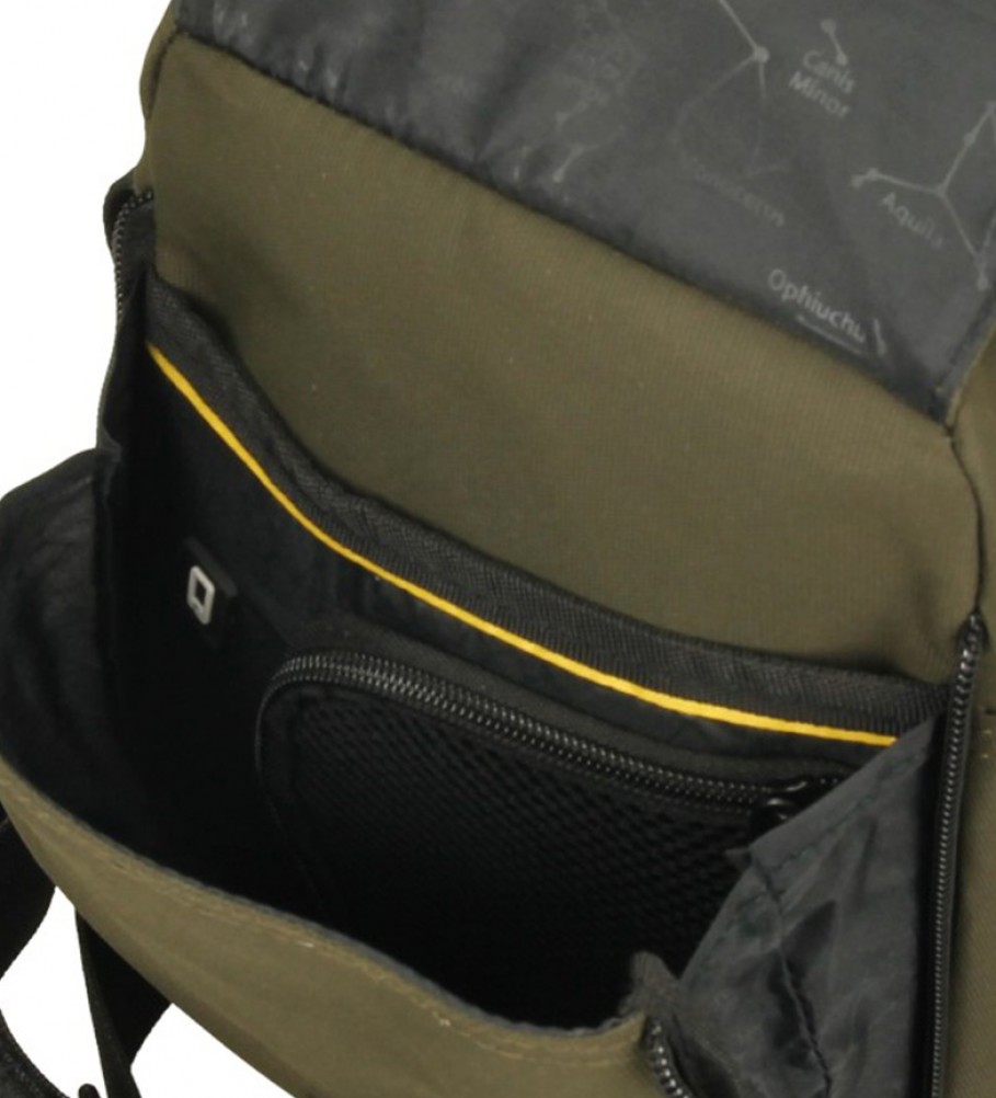 Bolsa de ombro National Geographic Pro cáqui - 16,5 x 8,5 x 21 cm