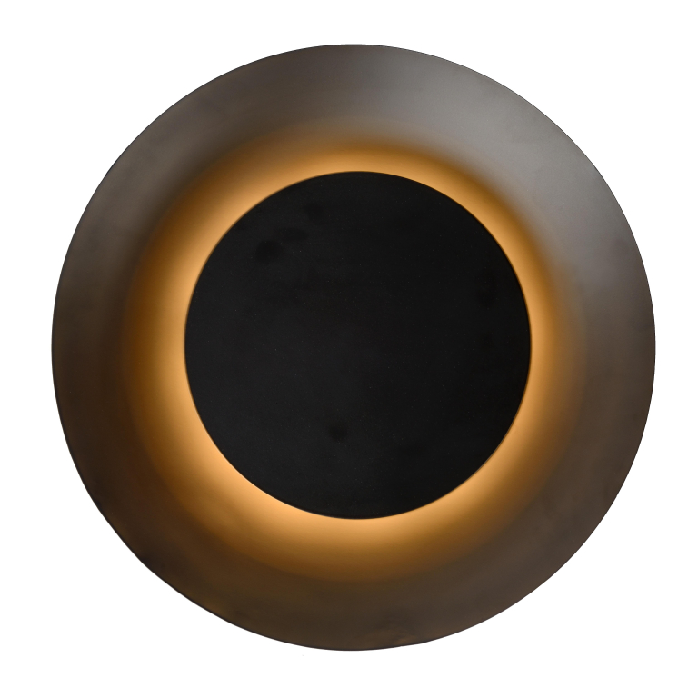 Lucide Foskal 34.5 plafondlamp LED zwart