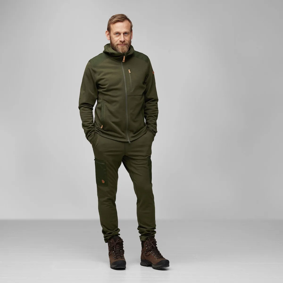 Fjällräven Keb Fleece Trousers M Dark Navy