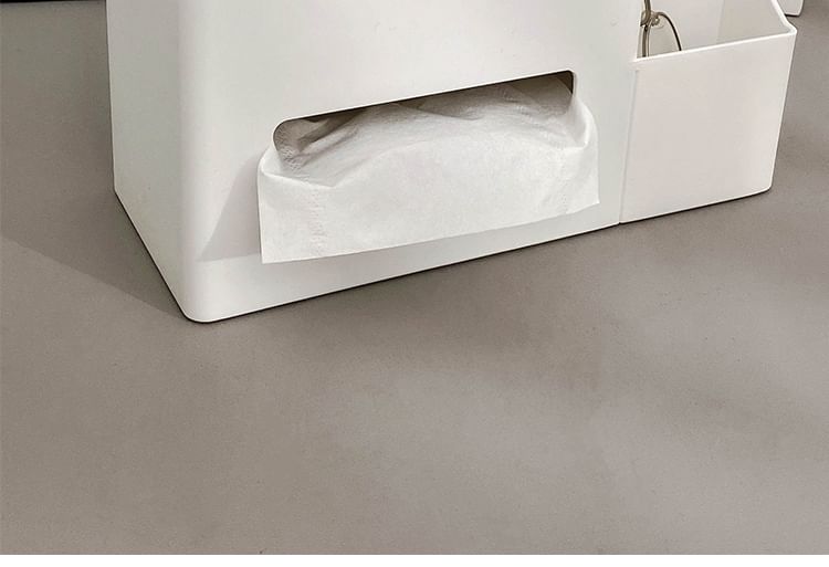 Fun House - Plastic bureau-organizer met tissuebox
