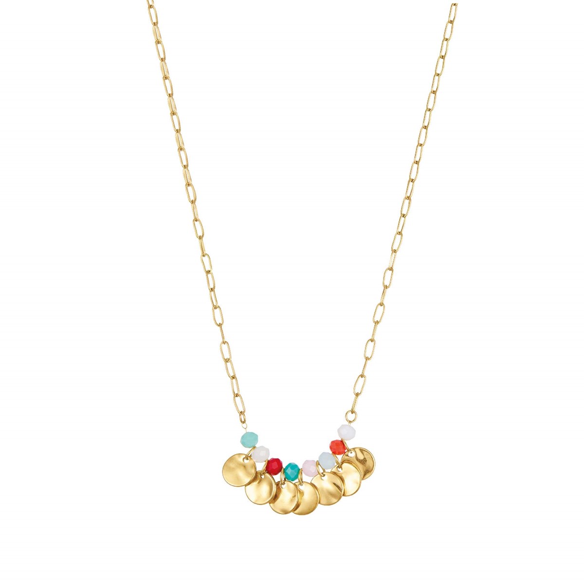 Collier Pampilles et pierres